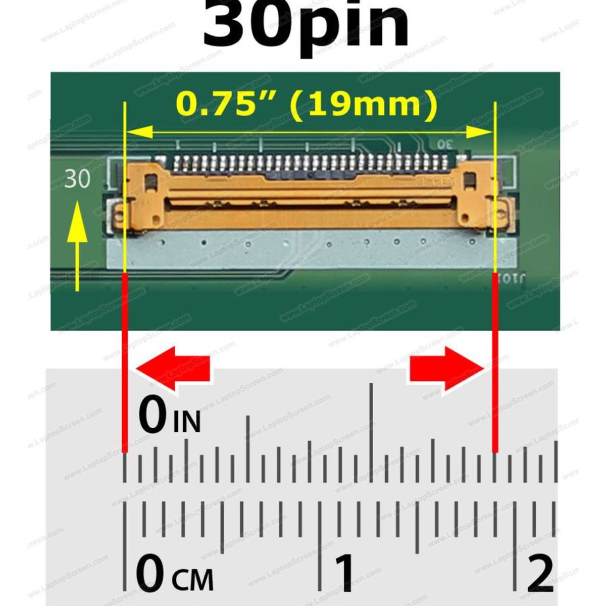 GENERICO - Pantalla Genérica 156  Fhd N156hag-ea3 30 Pines
