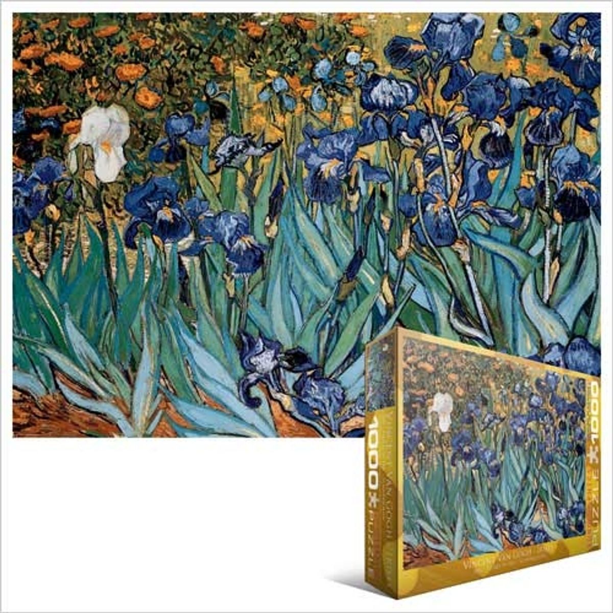 EUROGRAPHICS - EUROGRAPHICS 6000-4364 IRISES BY VINCENT VAN GOGH PUZZLE