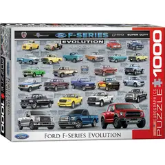 EUROGRAPHICS - 6000-0950 FORD F SERIES EVOLUTION PUZZLE 1000