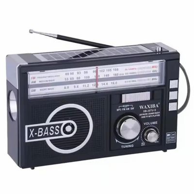 Imagen 2 del producto Radio Portátil AM FM SW con Linterna Panel Solar y Batería Recargable