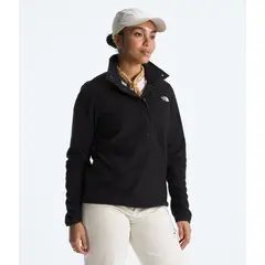 THE NORTH FACE - Polar Glacier 1/2 Snap Mujer - Negro