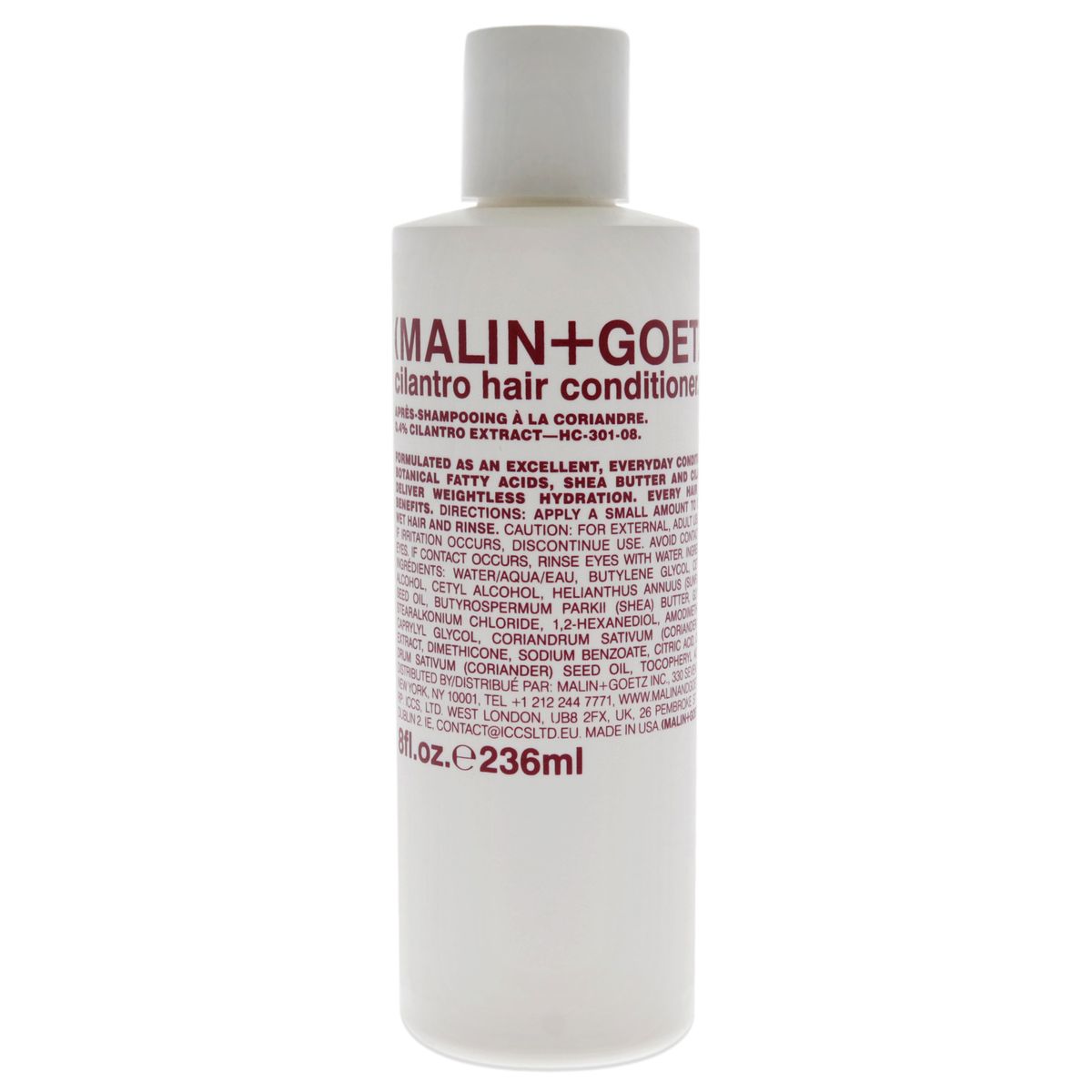 MALIN + GOETZ - Acondicionador para el Cabello de Cilantro 250ml - Malin + Goetz.-