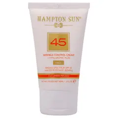 HAMPTON SUN - Crema Facial Antienvejecimiento SPF 45 60ml Hampton Sun.-