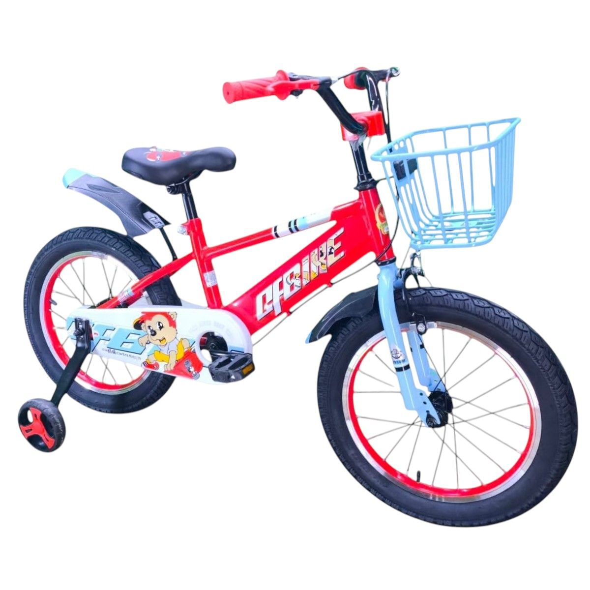GENERICO - Bicicleta Aro 16 Infantil Cfbike Rojo/Celeste