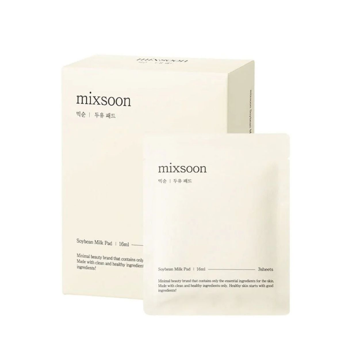 MIXSOON - Toallitas de Leche de Soya 30Pc Mixsoon