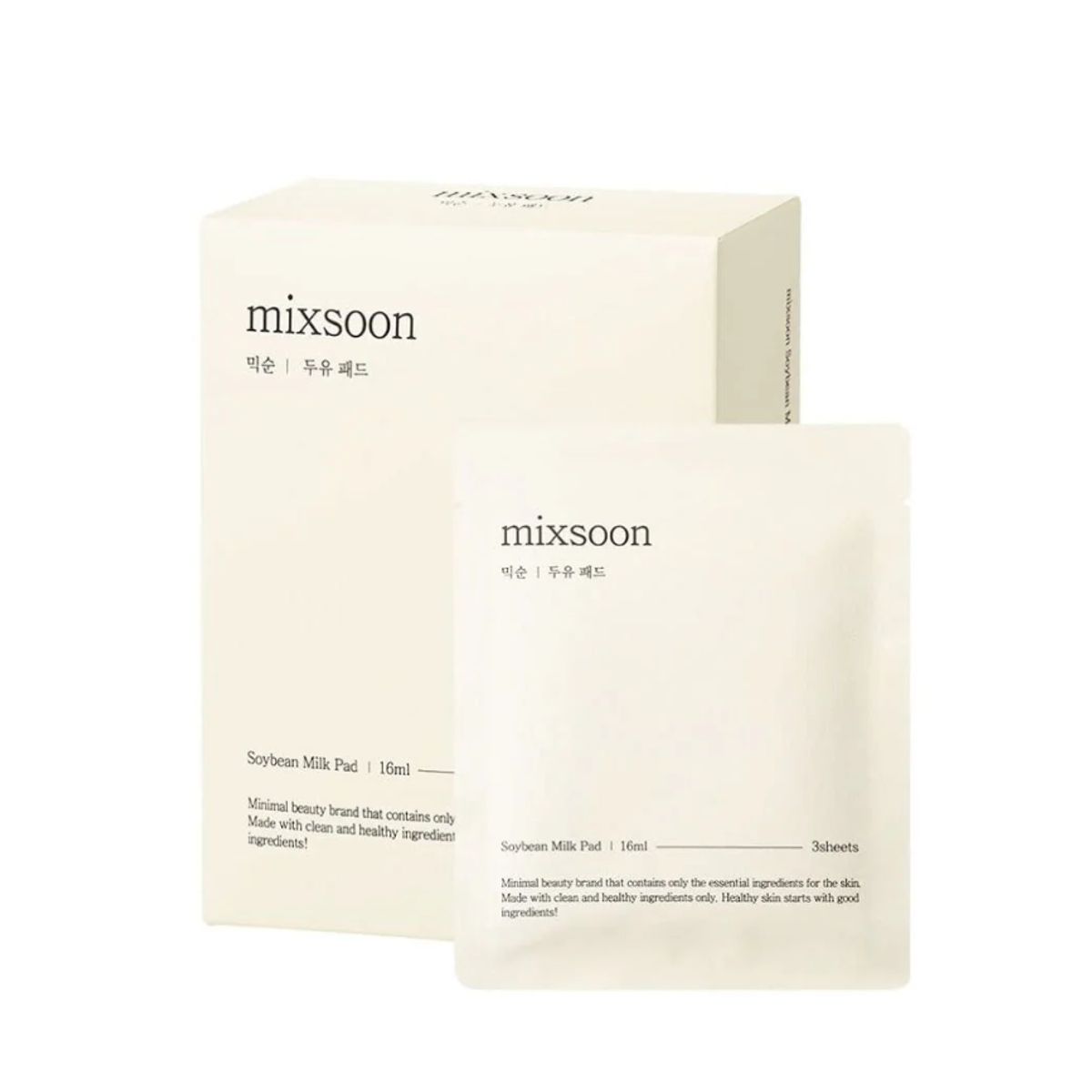 MIXSOON - Toallitas de Leche de Soya 30Pc Mixsoon