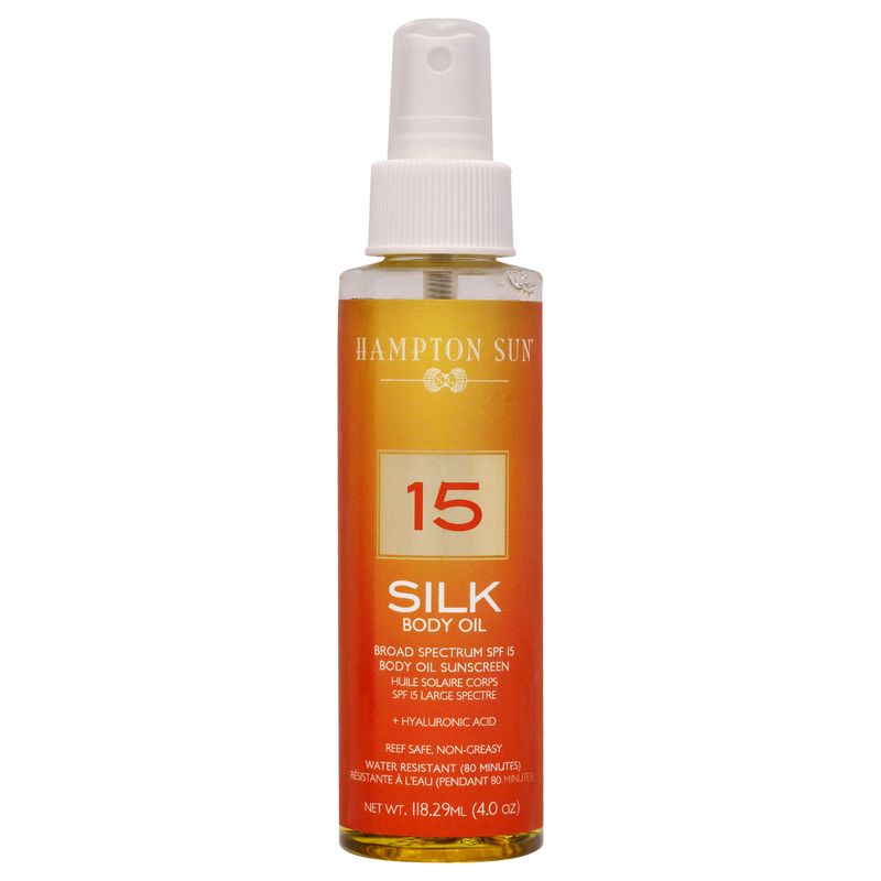 HAMPTON SUN - Aceite Corporal de Seda SPF 15 120ml Hampton Sun