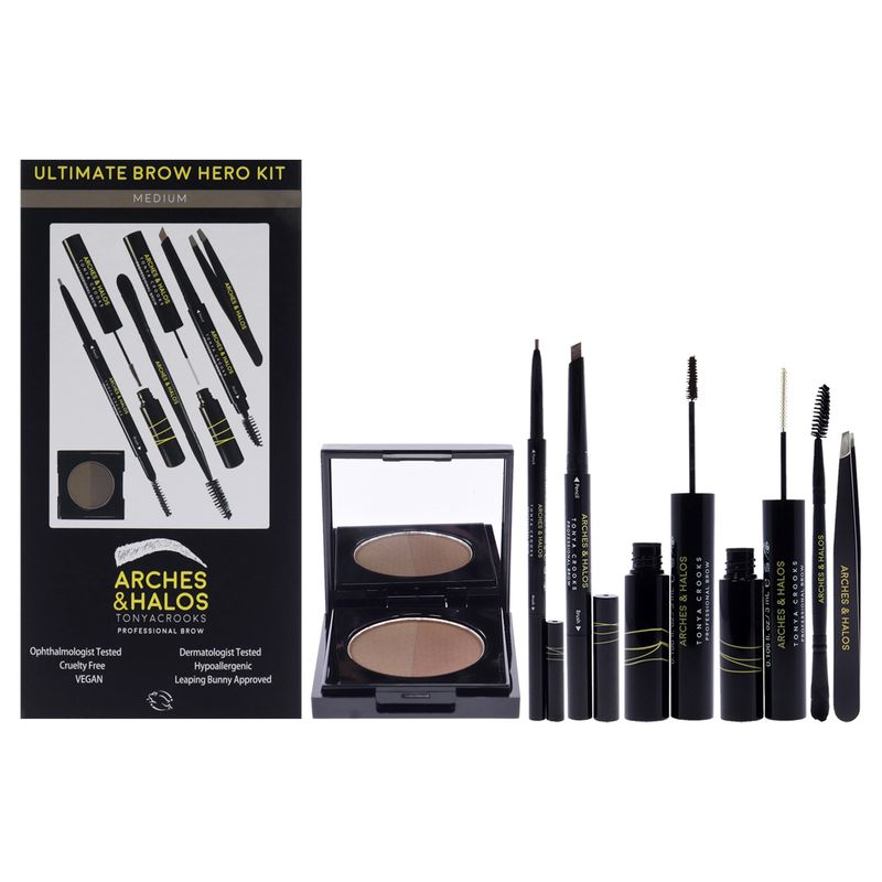 ARCHES AND HALOS - Kit de Cejas Ultimate Hero Medio 7 Piezas - Arches and Halos