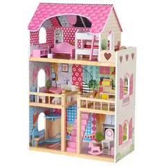 PELLITOS - CASITA DE MUÑECAS CORAZON ROSA