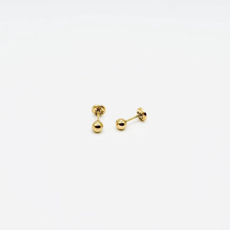 TIANA JOYAS - Aro Bola de 4mm de Oro 18k