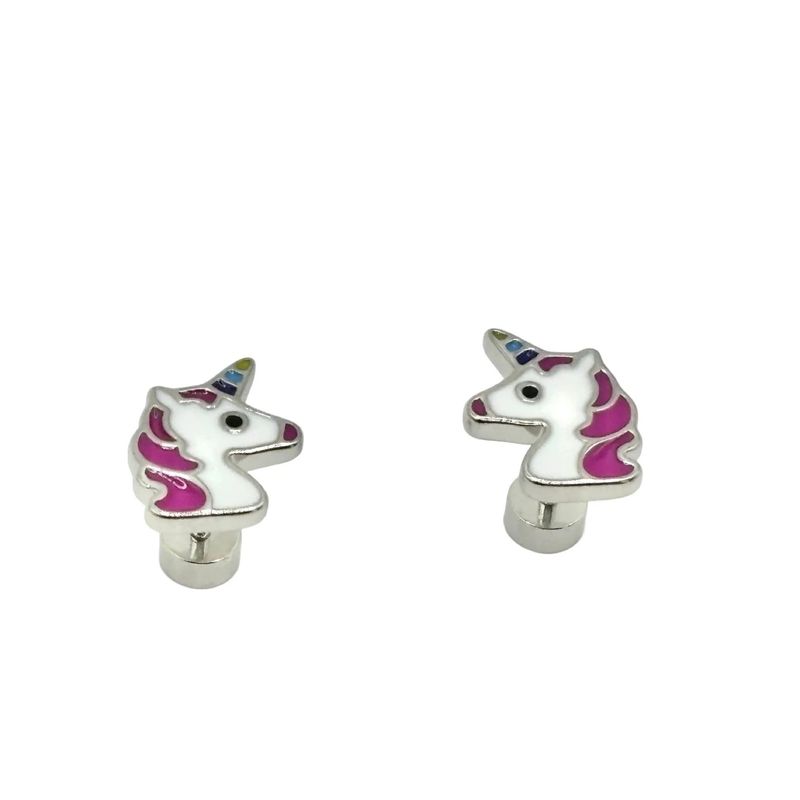 TIANA JOYAS - Aro de Unicornio con esmaltes de Plata 925