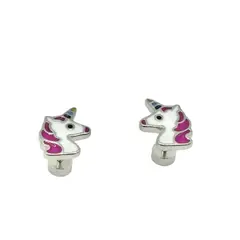 TIANA JOYAS - Aro de Unicornio con esmaltes de Plata 925