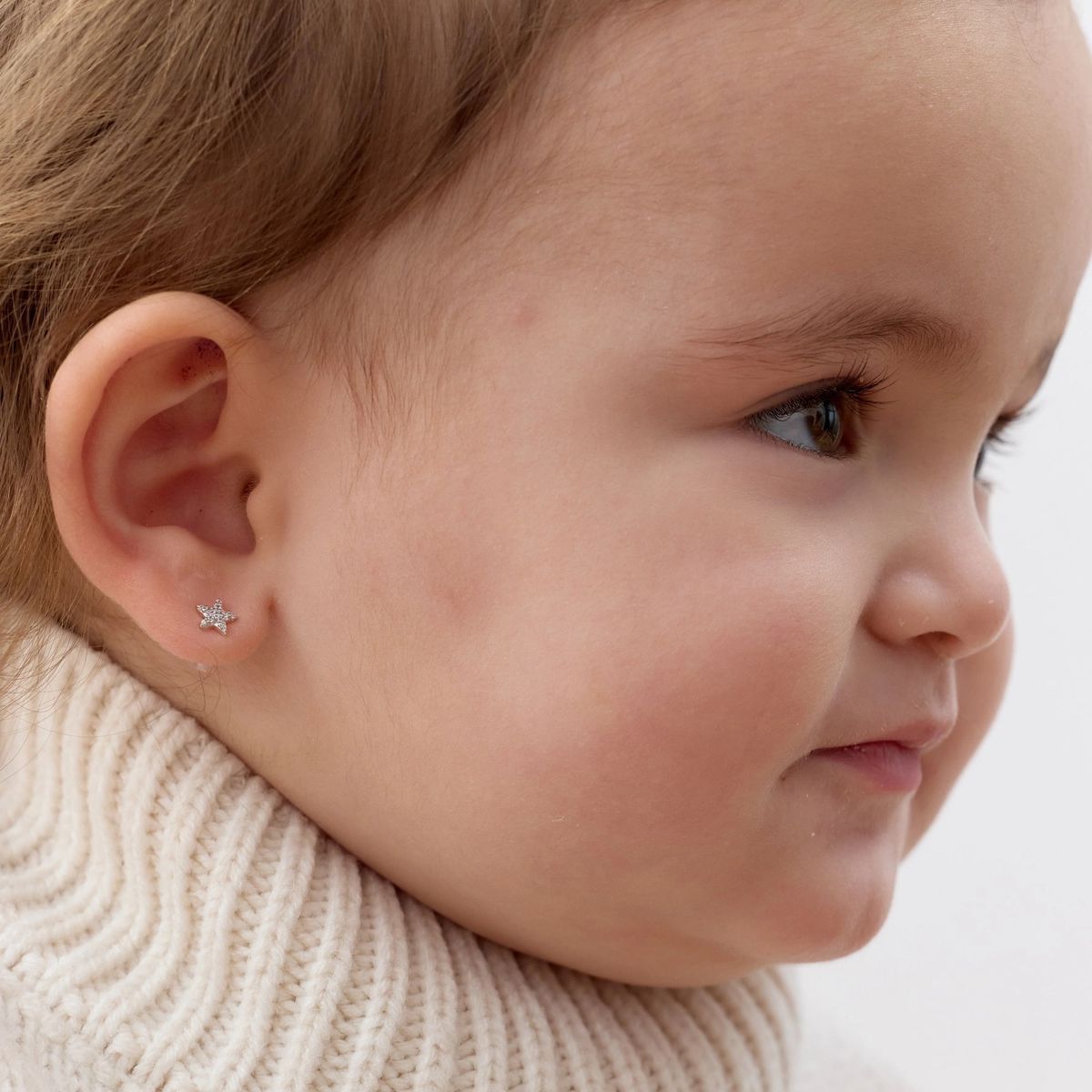 TIANA JOYAS - Aros de Luna y Estrella de Plata 925