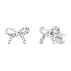 TIANA JOYAS - Aros de Cinta con Cirones de Plata 925
