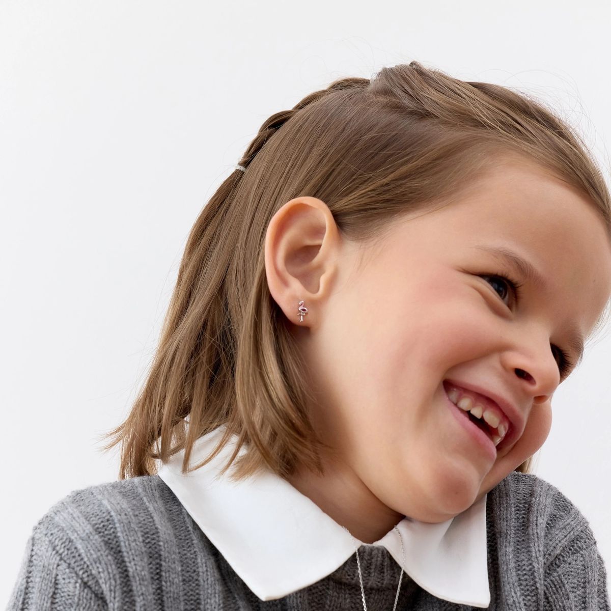 TIANA JOYAS - Aros de Flamenco de Plata 925