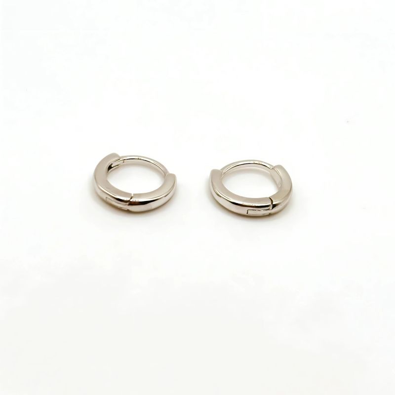 TIANA JOYAS - Aro Argollas de Plata 925 10mm sin Níquel Hipoalergénicas
