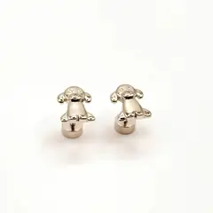 TIANA JOYAS - Aros de Perrito de Plata 925
