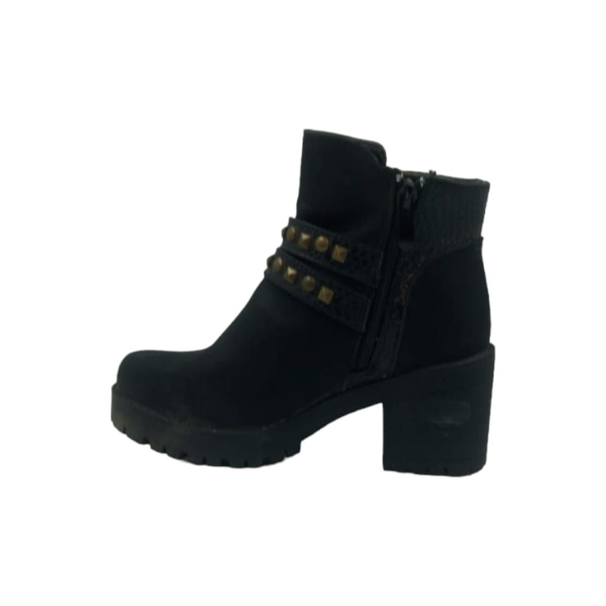 HERIEL - Botín Negro Taco Mujer