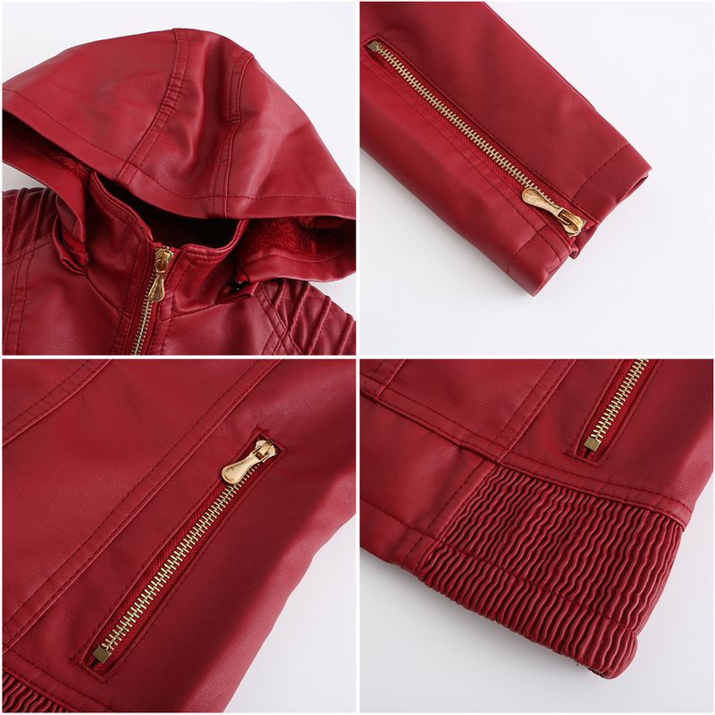 RURUTOTO - Chaqueta Mujer con capucha Negro.