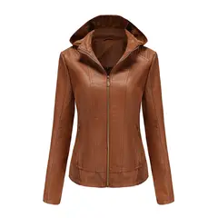 RURUTOTO - Chaqueta Mujer con capucha Negro.