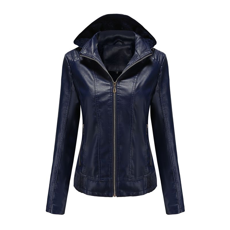 RURUTOTO - Chaqueta Mujer con capucha Negro.