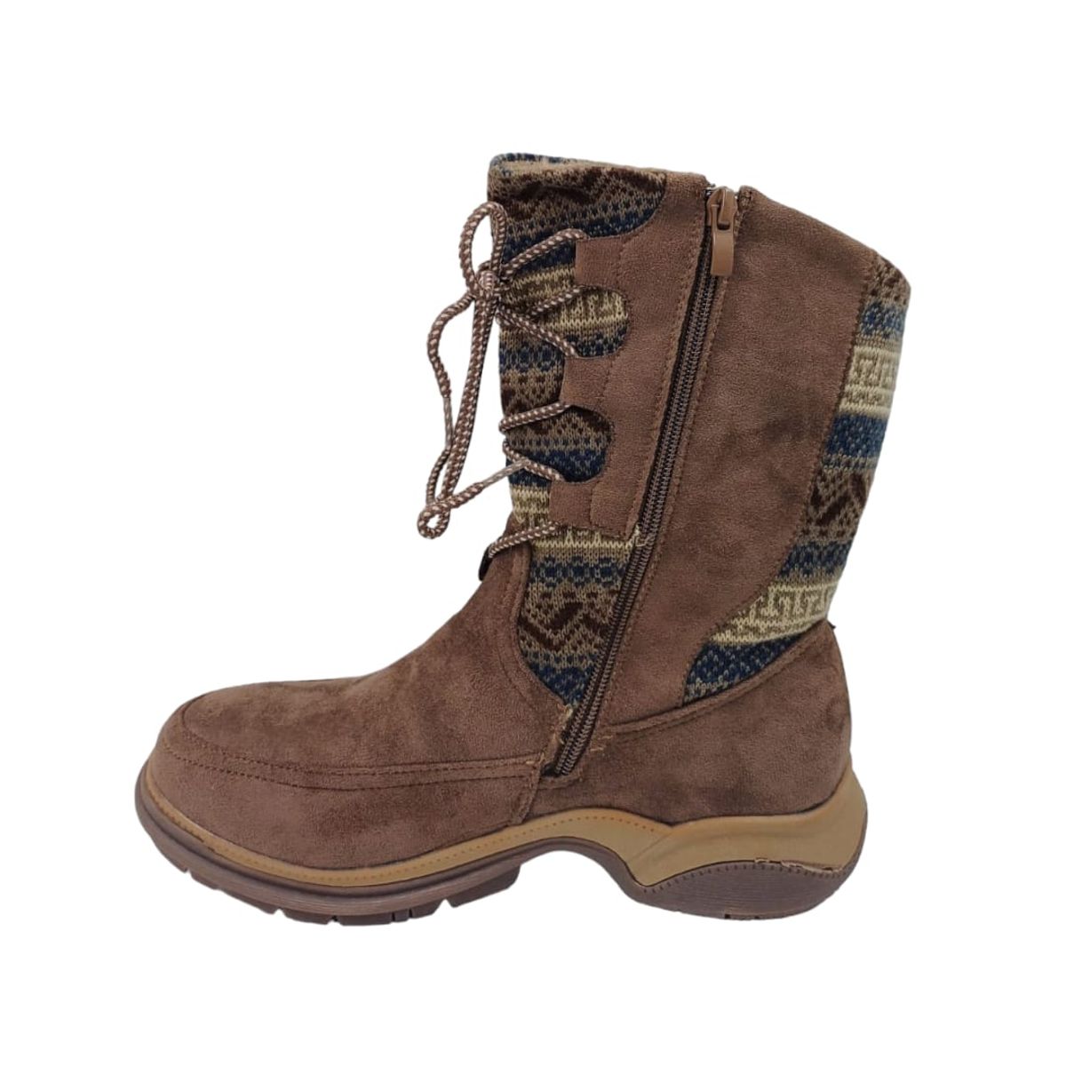 HERIEL - Bota Khaki Chiporro Mujer