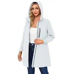 RURUTOTO - Chaqueta larga Mujer Negro.