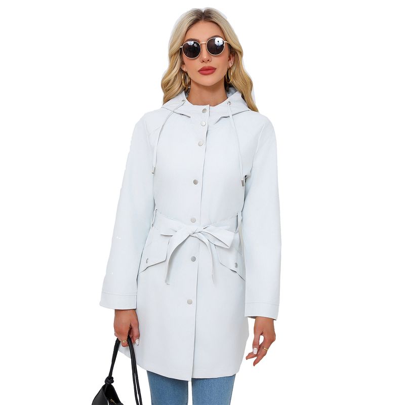 RURUTOTO - Chaqueta larga Mujer Beige.