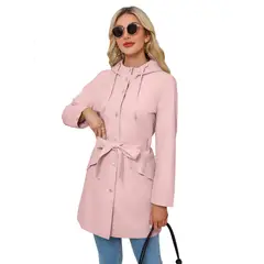 RURUTOTO - Chaqueta larga Mujer Beige.