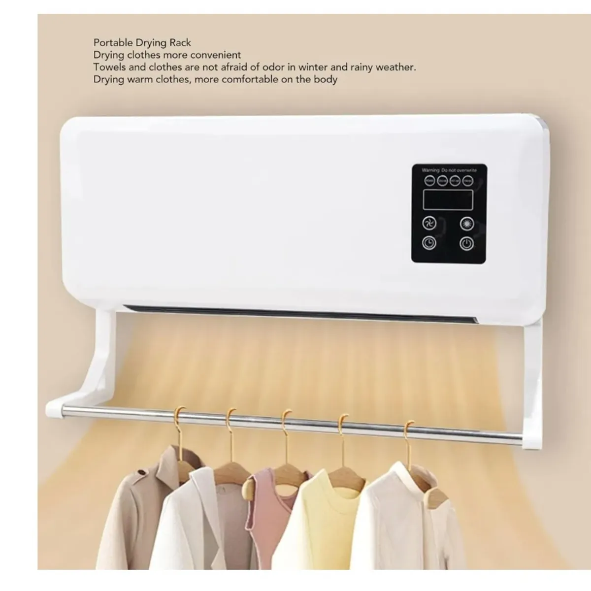 GENERICO - Secador De Ropa Aire Frio Y Caliente