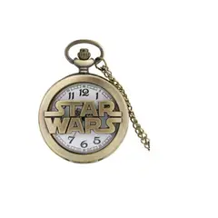 GENERICO - RELOJ DE BOLSILLO STAR WARS BRONCE