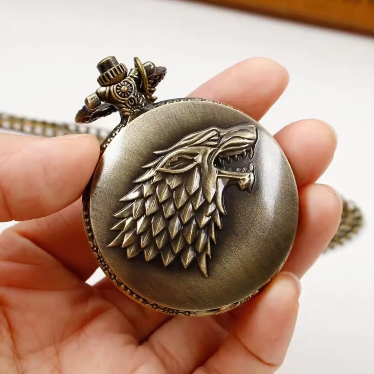 GENERICO - RELOJ DE BOLSILLO GAME OF THRONES  BRONCE