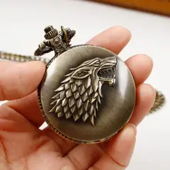 GENERICO - RELOJ DE BOLSILLO GAME OF THRONES BRONCE