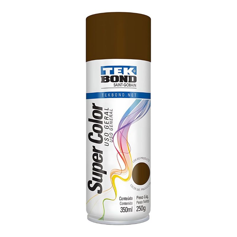 TEKBOND - Pintura en Spray Uso General Café Marron 350ml  250g Tekbond