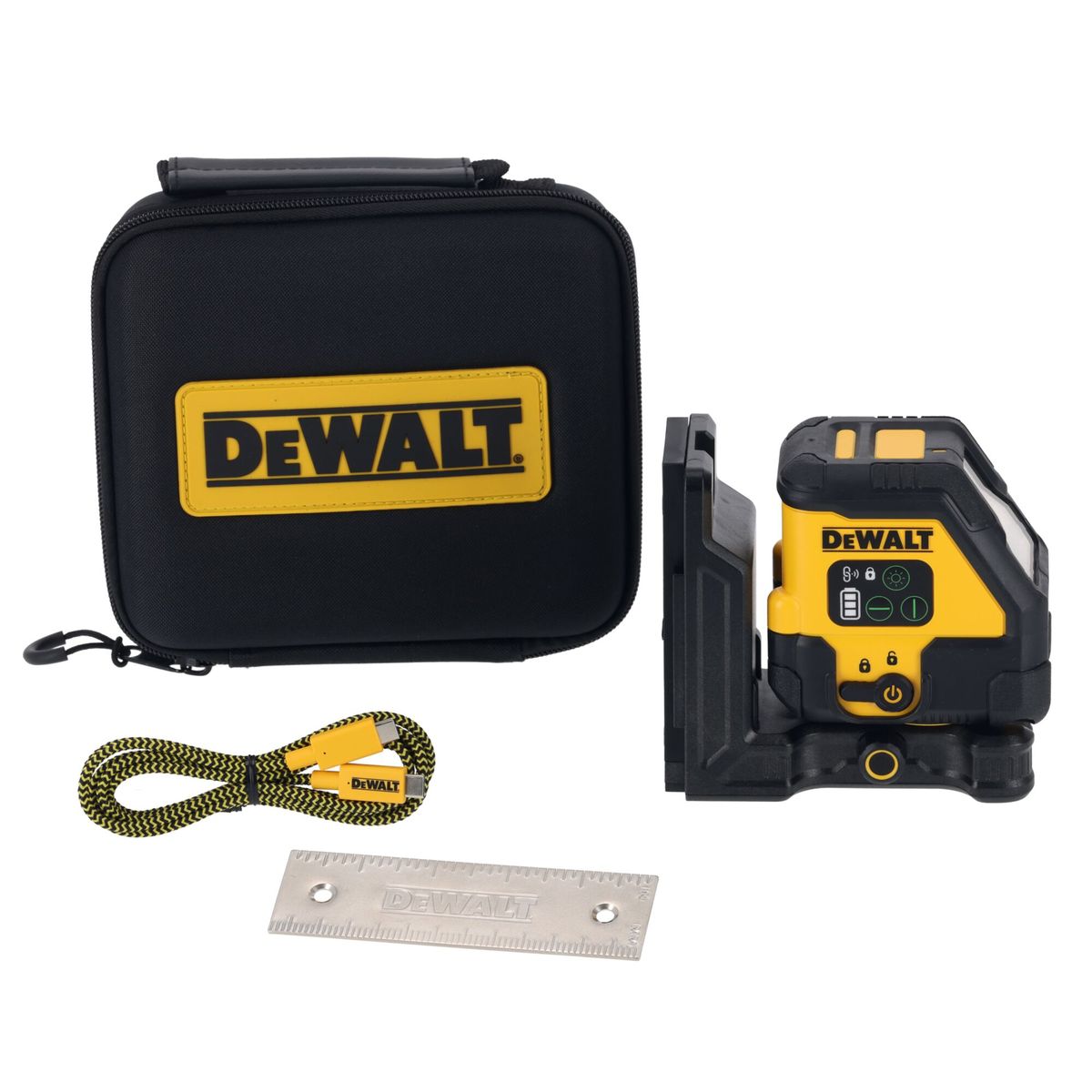 DEWALT - Láser de línea cruzada roja DEWALT DCLE14201RB