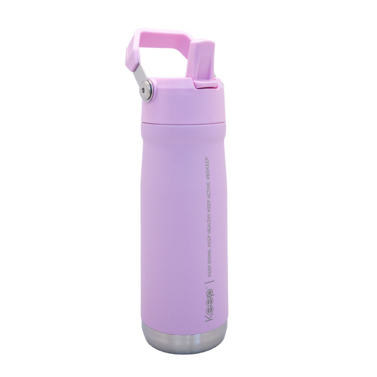 KEEP - BOTELLA INSULADA CON MANGO 65O ML KEEP - ROSADO