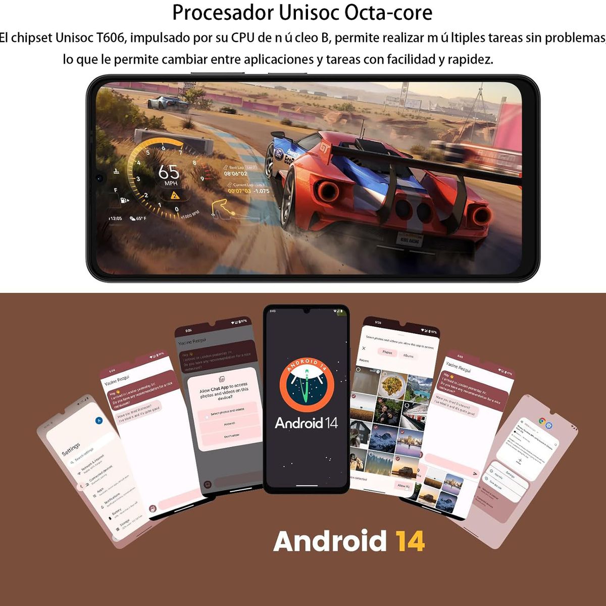 ULEFONE - Celular Ulefone Note 20 Pro 8GB+128GB-Negro