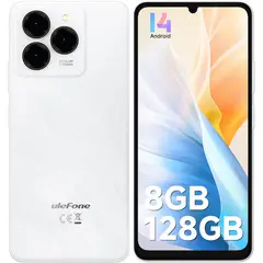 ULEFONE - Celular Note 20 Pro 8GB+128GB-Blanco