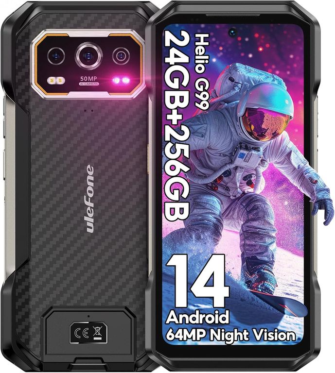 Celular ARMOR 27 24GB+256GB-Negro