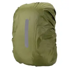 GENERICO - Pack X2 Cubre Mochila Cobertor Impermeable 60lts Verde Musgo