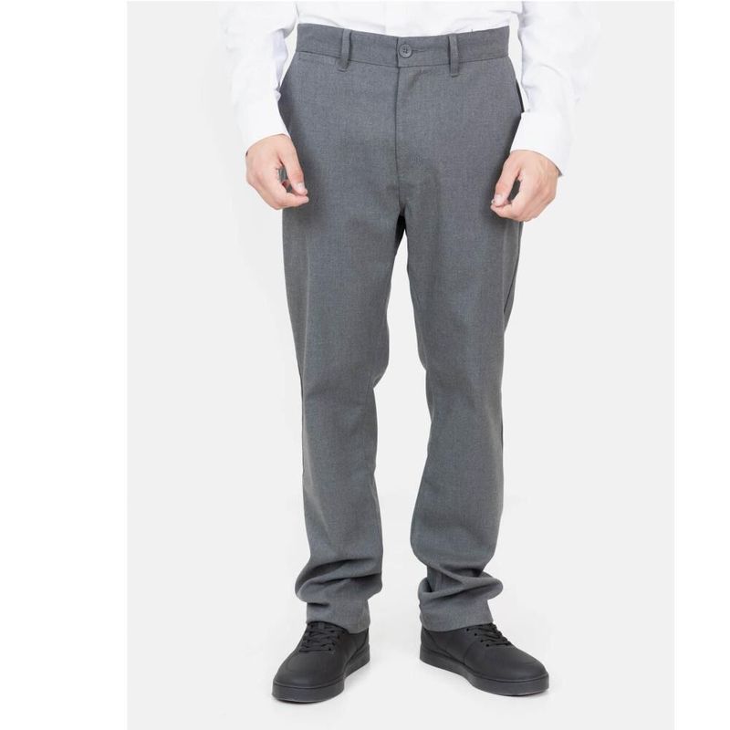 KOTTING - Pantalón Escolar Gris algodon clasic fit