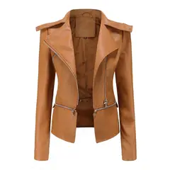 RURUTOTO - Chaqueta Mujer Beige.