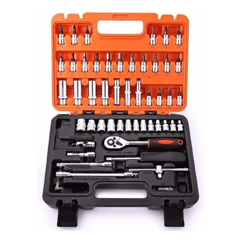 QUICK - Set Caja De Dados Juego Herramientas 53 Pcs