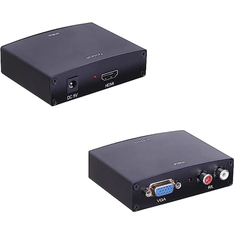 DM - Conversor Convertidor Adaptadador Vga-hdmi DM.