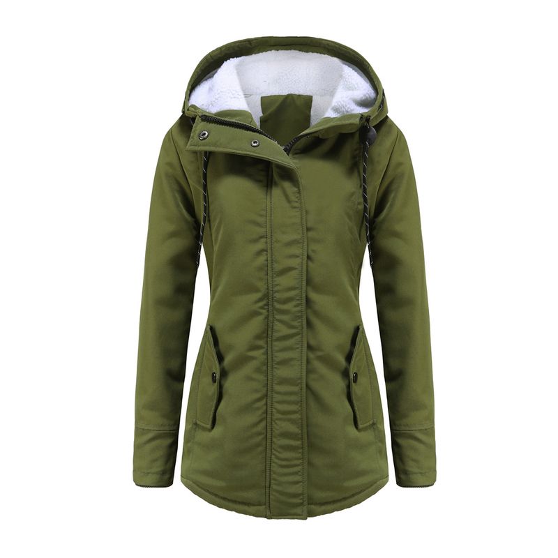 RURUTOTO - Chaqueta Impermeable Con Chiporro Mujer Negro.