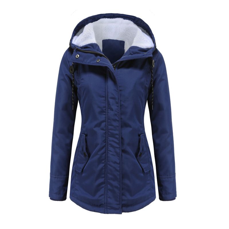 RURUTOTO - Chaqueta Impermeable Con Chiporro Mujer Negro.