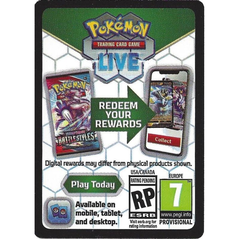 POKEMON - 100 Codigos Pokémon Tcg Live Totalmente Al Azar sobresset
