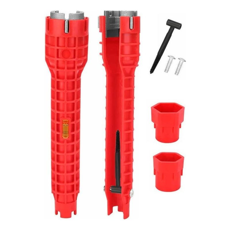 QUICK - Llave Ajustable Gasfiteria Multi Uso Flexible Desague Cocina