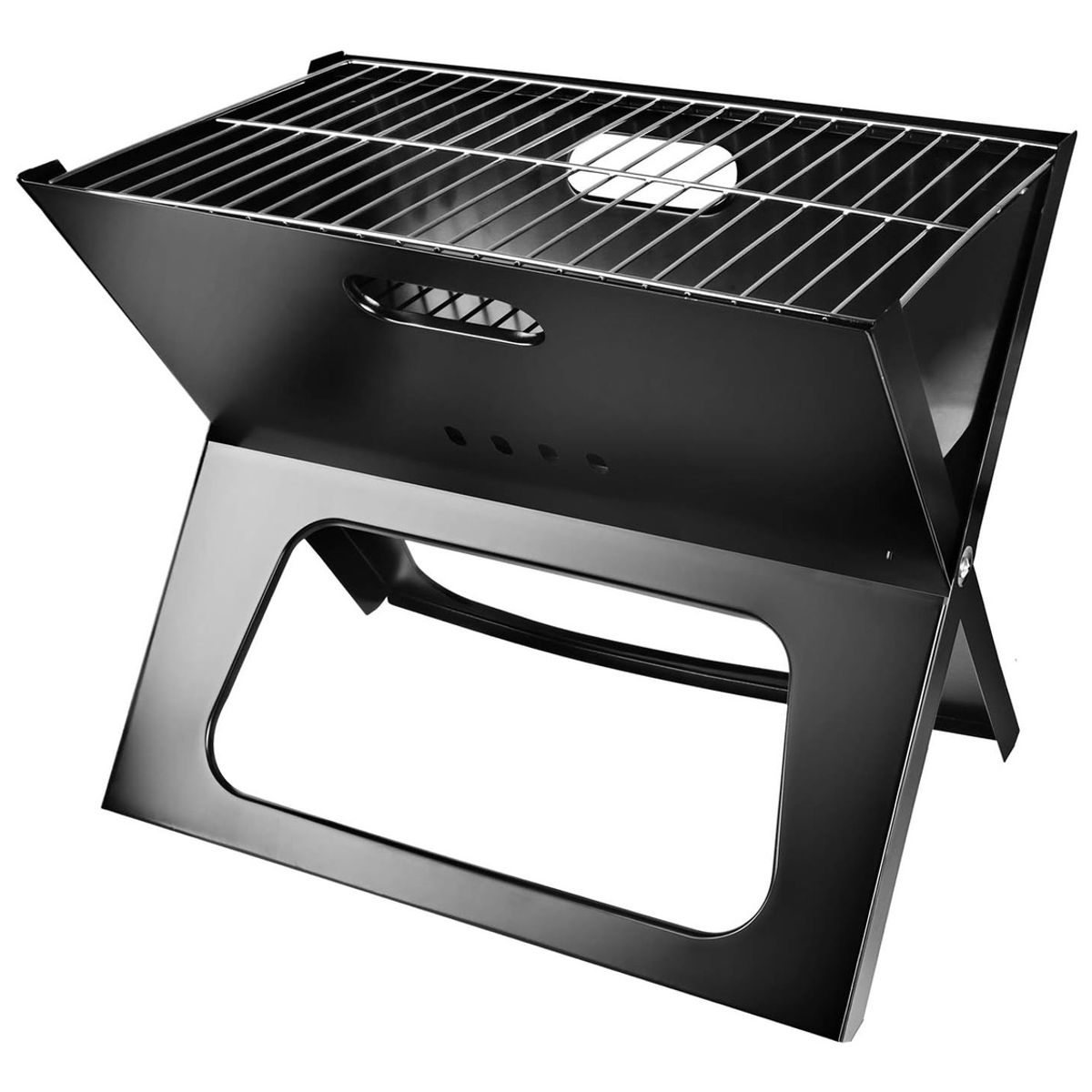 GENERICO - Parrilla De Carbón Portátil Ahorro De Espacio Y Plegable