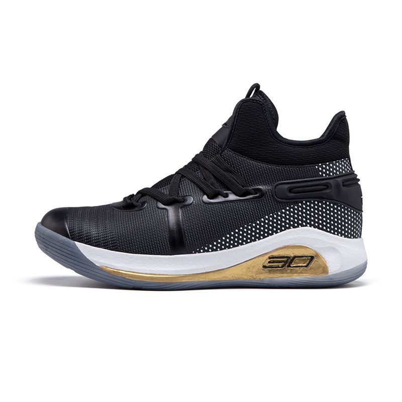 DANWEILE - Basketball Superficie de malla Hombre alumno zapato - Negro.